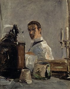 自画像，1880年